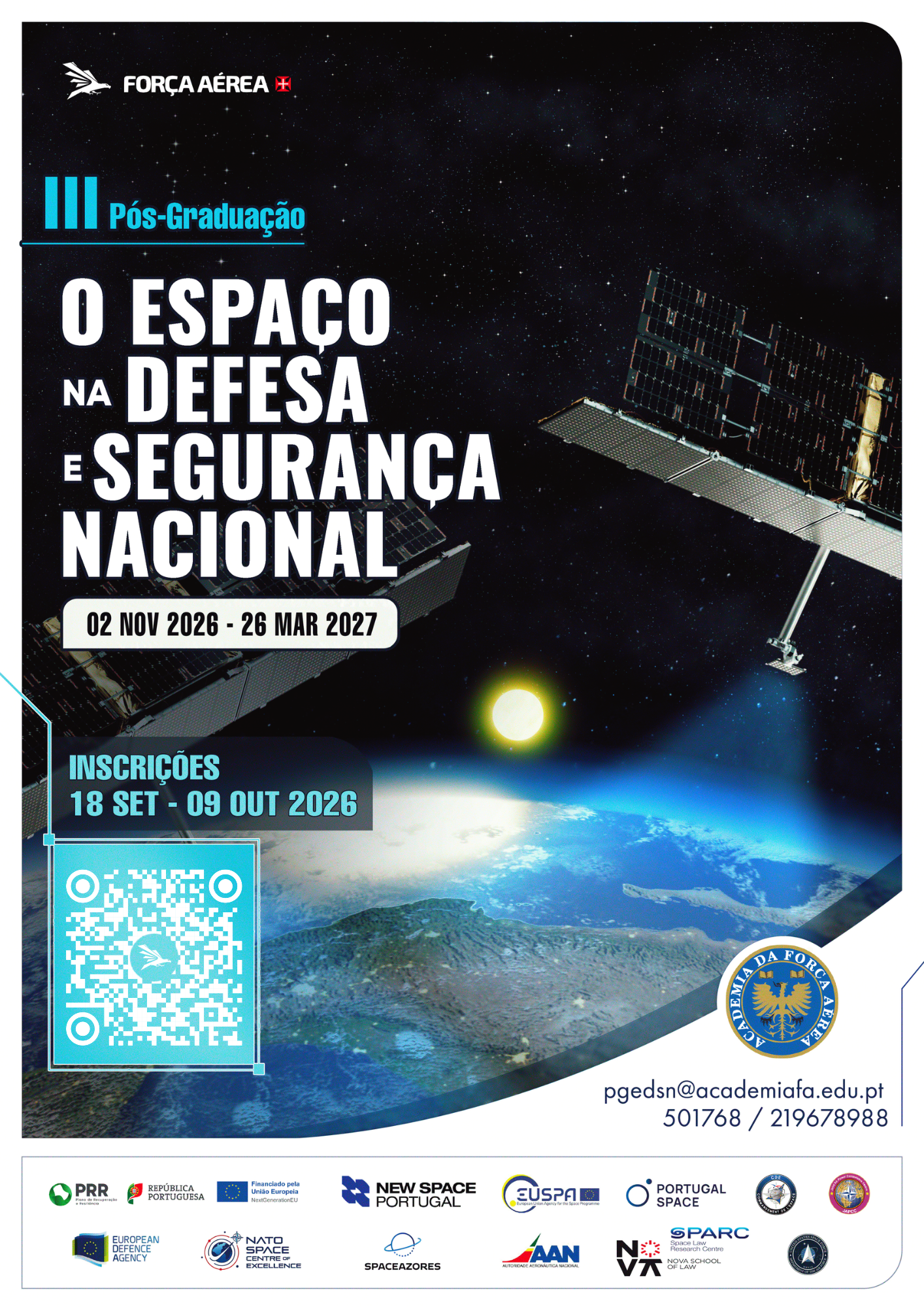 III P&oacute;s-Gradua&ccedil;&atilde;o em O Espa&ccedil;o na Defesa e Seguran&ccedil;a Nacional