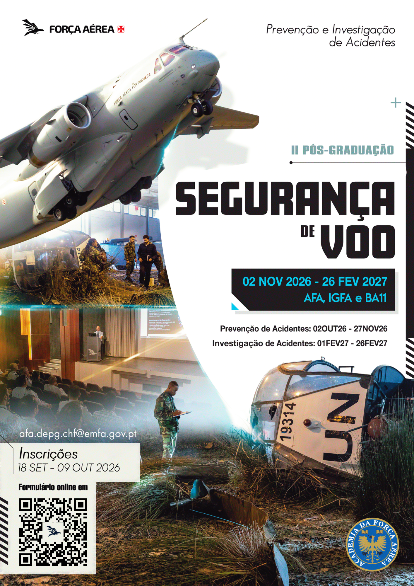 II P&oacute;s-gradua&ccedil;&atilde;o em Seguran&ccedil;a em Voo-Preven&ccedil;&atilde;o e Investiga&ccedil;&atilde;o de Acidentes